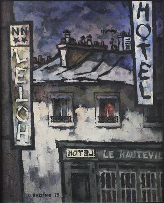 ���-������ "�������" - "����� �� Rue d"Hauteville"  �012096