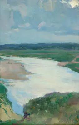 Пейзаж с рекой