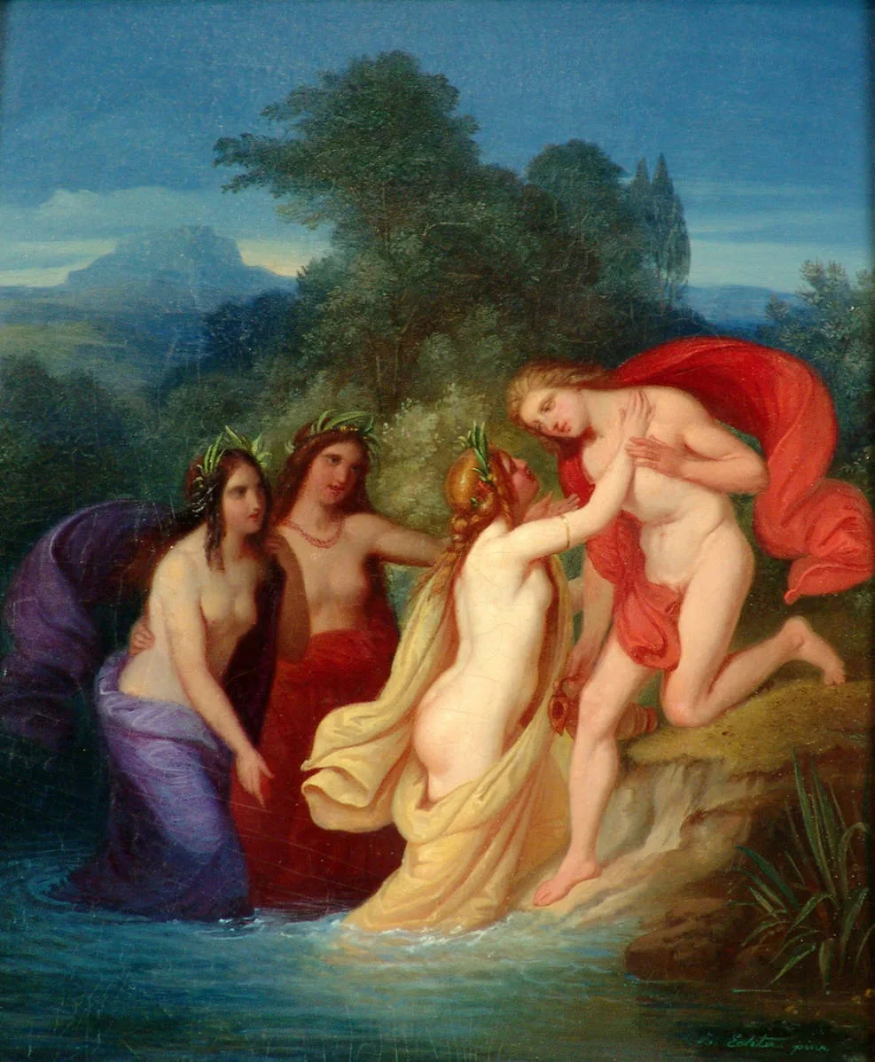 Эхтер Михаэль (1812-1879) — «Гилас и нимфы»