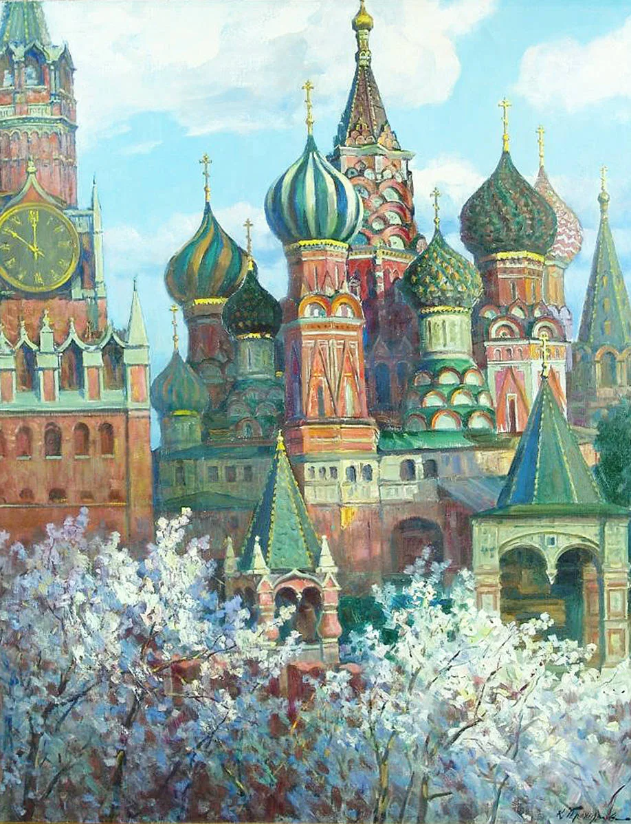 Храм Василия Блаженного на Красной площади в Москве