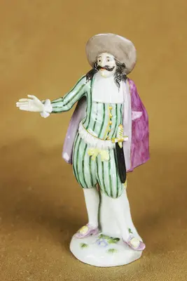 Статуэтка «Нарцисс (Narcissin de Malalbergo)» из серии «Commedia dell'Arte» («Комедия Дель Арте»)